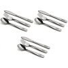 9 Piece Stainless Steel Kids Cutlery, Child and Toddler Safe Flatware, Kids Silverware, Kids Utensil Set Includes 3 Knives, 3 Forks, 3 Spoons