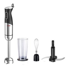 5 Core Handheld Blender 3 IN 1, Electric Hand Held Blenders 500W| Immersion 800ml Beaker & Whisk| 9 Speed Heavy Duty Stick