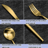 Biutsiun Silverware Sets, 30 Pieces Stainless Steel Flatware Set, Utensils Set Service for 6, Tableware Cutlery Set for Home and Restaurant